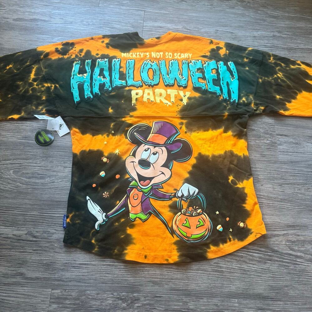 2022 WDW Disney Mickey’s Not So Scary Halloween Party Spirit Jersey Adult XS NWT